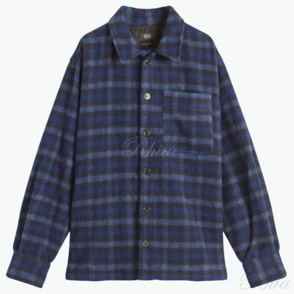 아페쎄 스탠리 오버셔츠 WOASI H02989 IAK - A.P.C.