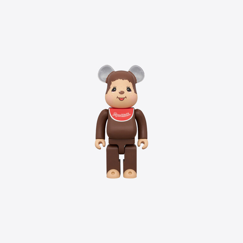 베어브릭 x 몬치치 쿤 피규어 400% (브라운) - Bearbrick