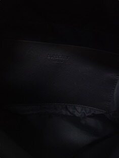 [중고명품/루이스잇] 버버리 빈티지체크 로고 밴딩 힙색 범백 썸네일 3