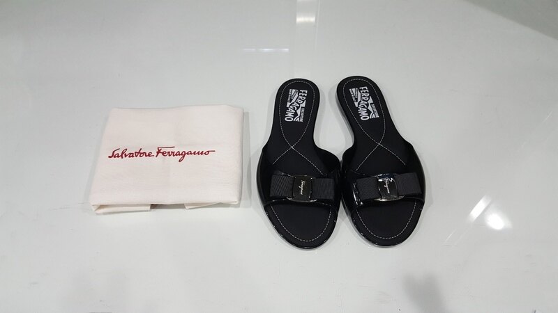 페라가모 젤리 뮬 5사이즈(220)(4) - Salvatore Ferragamo