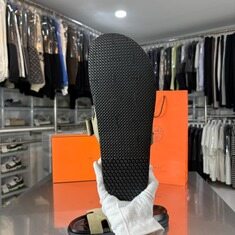 에르메스 시프레 스웨이드 고트스킨 샌들 슬리퍼 썸네일 3