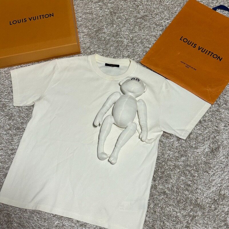 루이비통 3D 몽키 모노그램 반팔 - Louis Vuitton