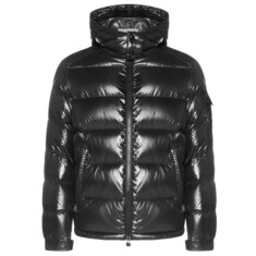 25FW 마야 MAYA 로고 패딩 자켓 블랙 1A536 00 68950 999 썸네일 2