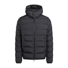 25FW 몬트브로크 MONTBROCQ 로고 패치 후드 패딩 자켓 블랙 1A002 24 597YW 999 썸네일 1