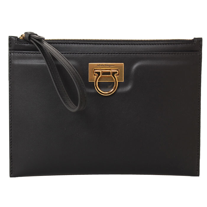 FERRAGAMO 페라가모 클러치 22E037 0733595 NERO - Salvatore Ferragamo