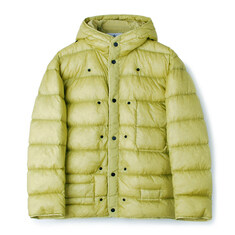 25FW 스톤 링클 코듀로이 롱 후드자켓 카키 K2S157100009 S0229 V0054 썸네일 2