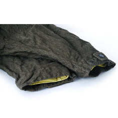 25FW 스톤 링클 코듀로이 롱 후드자켓 카키 K2S157100009 S0229 V0054 썸네일 6