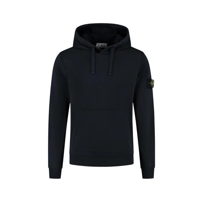 스톤아일랜드 파우치 포켓 레귤러핏 후드 티셔츠 블랙 6100062 S0051 V0029 - Stone Island