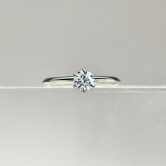 티파니앤코 솔리테어 다이아 반지 웨딩 링 0.36CT 10호 썸네일 1