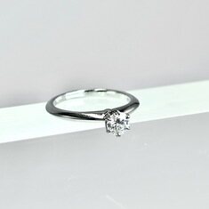 티파니앤코 솔리테어 다이아 반지 웨딩 링 0.36CT 10호 썸네일 2