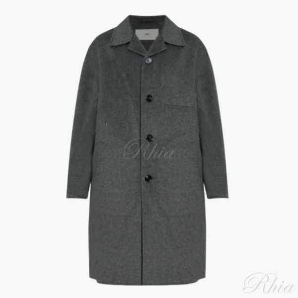 아미 25FW 울 캐시미어 코트 HCO471 WV0022 055 - Ami