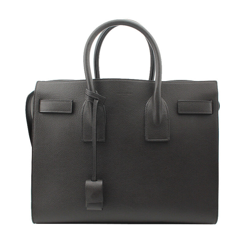 생로랑 삭 드쥬르 다크그레이 토트 겸 숄더백 - Saint Laurent