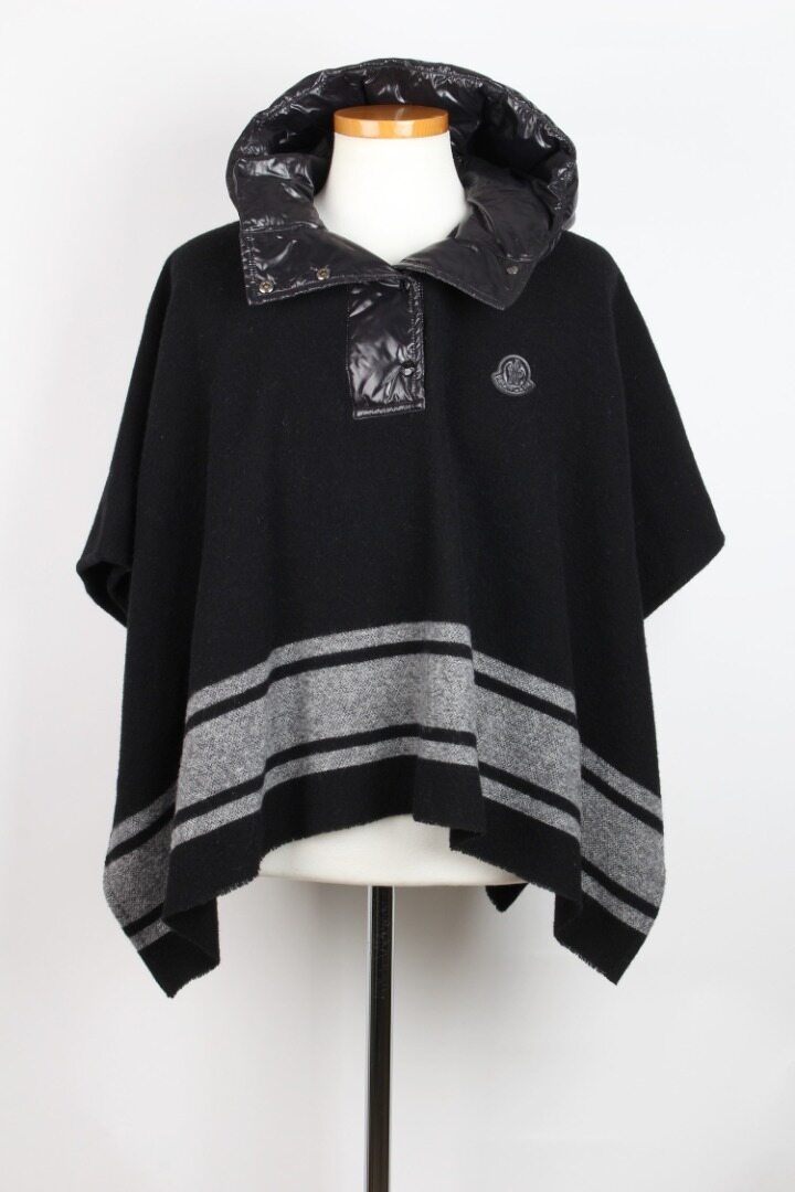 몽클레어 키즈 후드 케이프 코트 8Y - Moncler