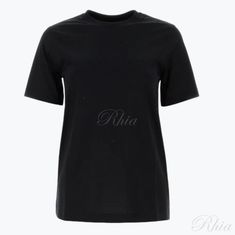 버버리 엠브로이더리 오크 리프 크레스트 코튼 티셔츠 8069108 썸네일 1
