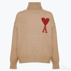 아미 레드 드 꾀흐 스웨터 UKS406 018 289 썸네일 1