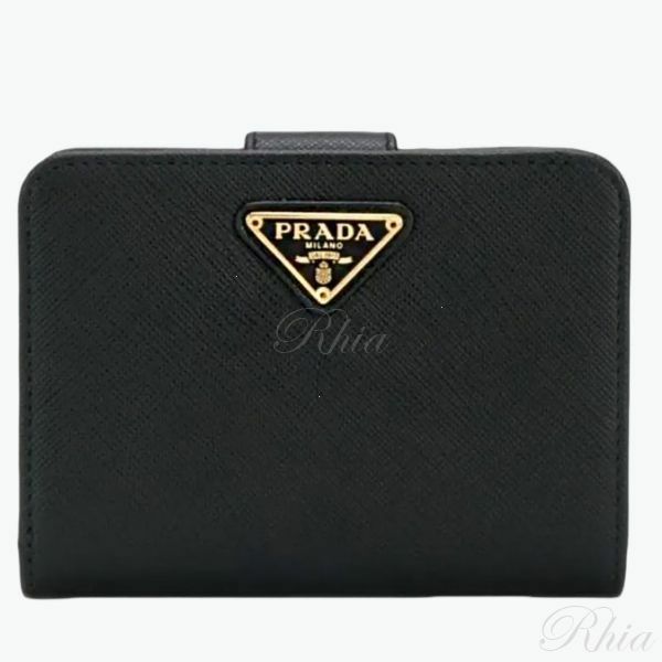 프라다 26SS 사피아노 트라이앵글 로고 반지갑 1ML018 QHH F0002 - Prada