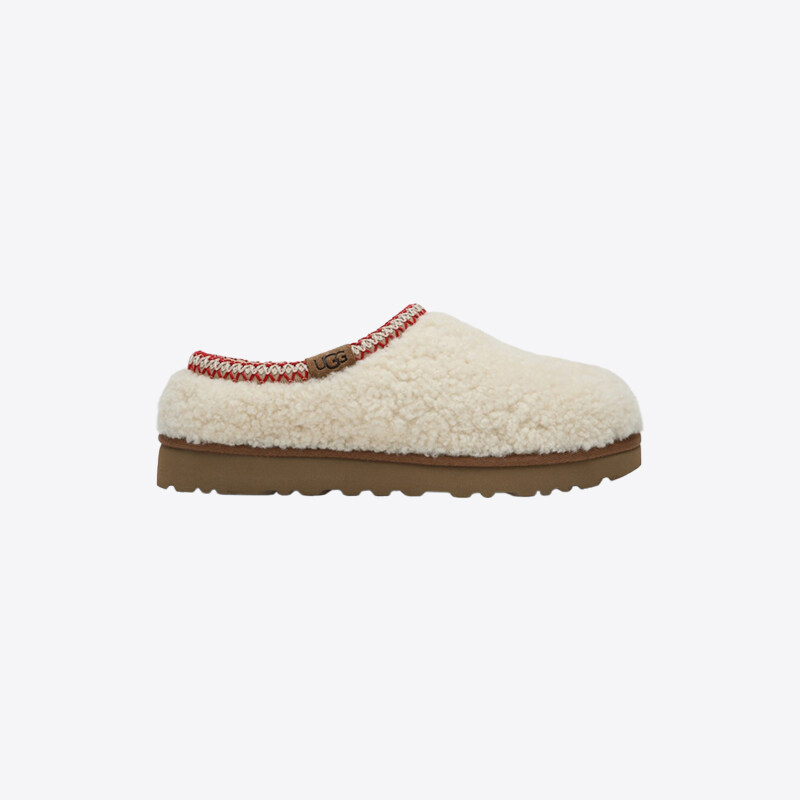 어그 여성 타스만 맥시 컬리 슬리퍼 뮬 (내츄럴) 1158356 - Ugg