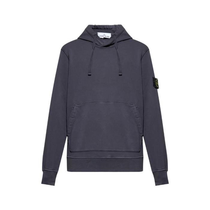 스톤아일랜드 파우치 포켓 레귤러핏 후드 티셔츠 네이비 6100062 S0051 V0026 - Stone Island