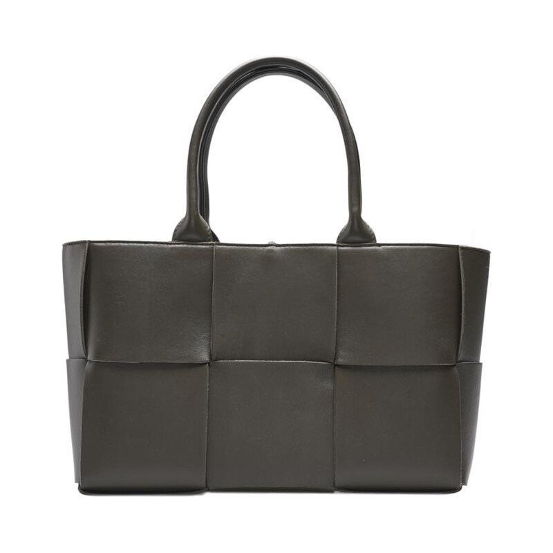 카키 아르코 스몰 토트백 - Bottega Veneta