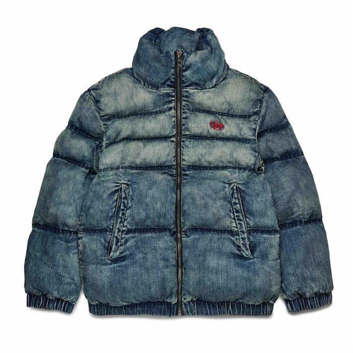 25FW 디젤주니어 데님패딩 J02421 0SKAI K01 B - Diesel