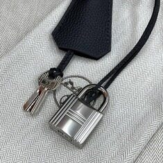[더럭스] 에르메스 벌킨 40 오타크로와 블랙 은장 H042513 K각인 썸네일 9