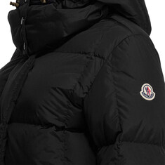 25FW 리트 LITTE 로고 패치 롱 패딩자켓 블랙 1C000 20 539ZD 99B 썸네일 3