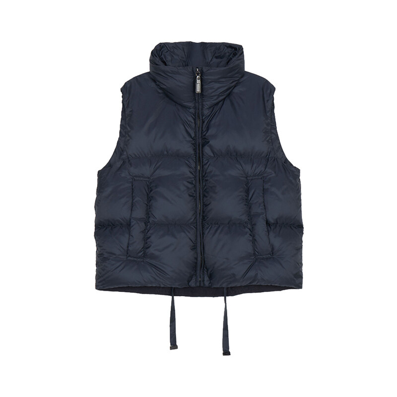 25FW 세이스몰 SEISMALL 하이넥 패딩 조끼 네이비 2529296065 008 - Max Mara