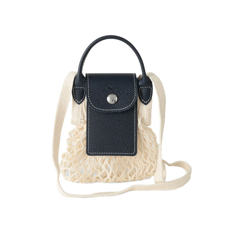 25FW 르 플리아쥬 컬렉션 XS 메쉬백 네이비 10139 HGR 006 - Longchamp