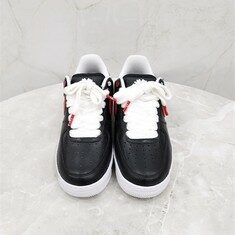 [럭스유] (새상품) US8.5 / 나이키 X 피스마이너스원 에어포스1 파라노이즈 레드 썸네일 1