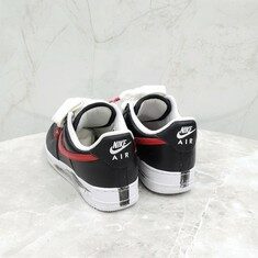 [럭스유] (새상품) US8.5 / 나이키 X 피스마이너스원 에어포스1 파라노이즈 레드 썸네일 3