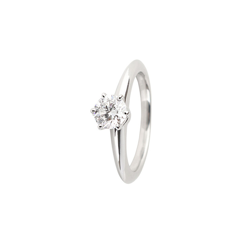 티파니앤코 PT950 티파니셋팅 0.47CT 다이아 웨딩 반지 48호 (티파니보증서) 35952-1 - Tiffany & Co