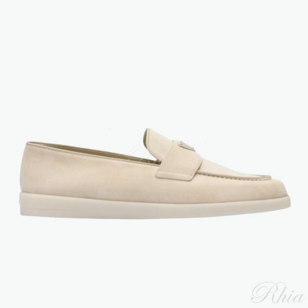 프라다 26SS 삼각로고 스웨이드 로퍼 2DG124 103 F0F24 - Prada