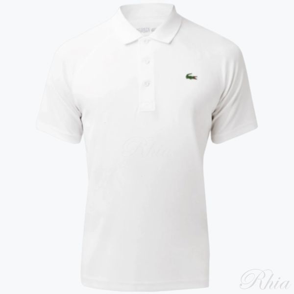 라코스테 스포츠 브레써벌 런 리지스턴트 인터락 폴로 셔츠 DH3201 001 브리더블 - Lacoste