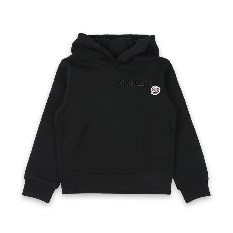 디몬트 몽클레어 키즈 와펜 패치 후드 맨투맨(블랙) 8G00015 899PS 999 8,10A - Moncler