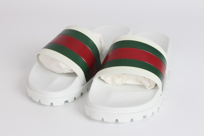 구찌 웹 디테일 슬라이드 샌들 7(260) - Gucci