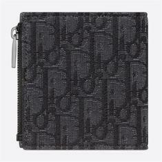 디올 반지갑 블랙 Dior Oblique 자카드 2ESBC339YSE_H03E 썸네일 3