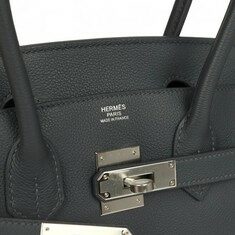 에르메스 버킨 Birkin 29 Ardoise Evercolor Palladium Hardware  썸네일 5