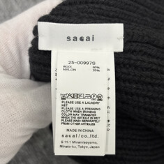 논현 더팩토리 25FW 사카이 X 칼하트 윕 로고 울 니트 비니 모자 (25 00997S 001) 썸네일 3