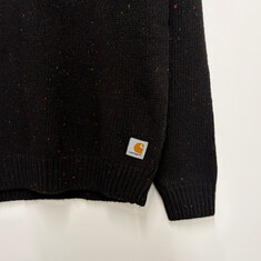 압구정 더팩토리 25FW 칼하트 윕 ANGLISTIC 앙글리스틱 로고 스웨터 (I010977 0JEXX) 썸네일 3