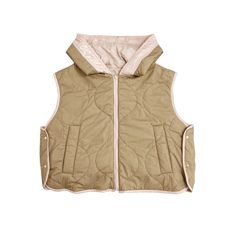 25FW 레반테 리버시블 패딩 조끼 핑크 2525296021 019 - Max Mara