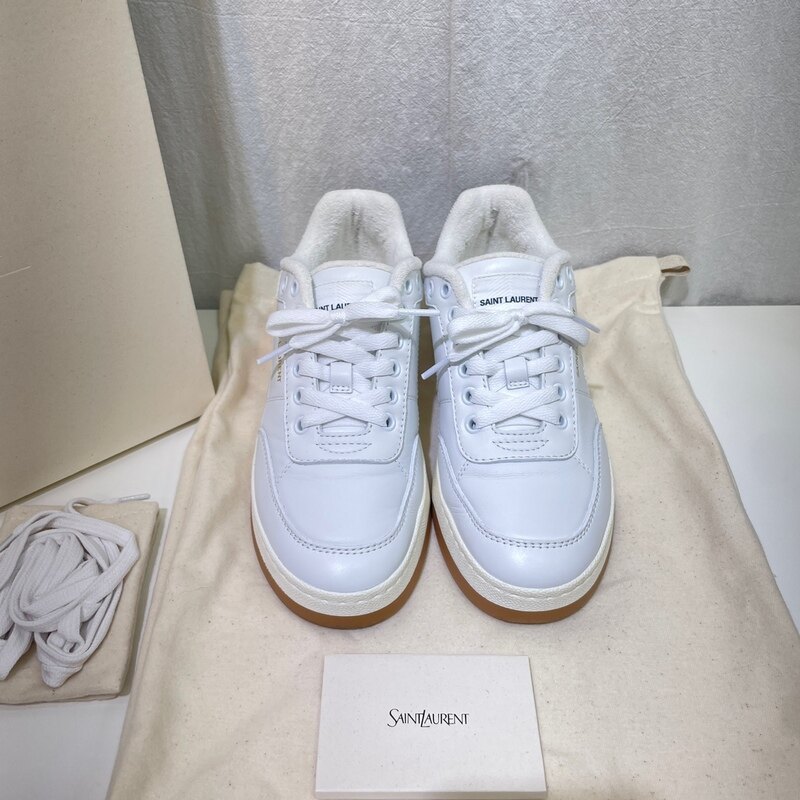 생로랑 819478 화이트 여성 스니커즈(37) - Saint Laurent