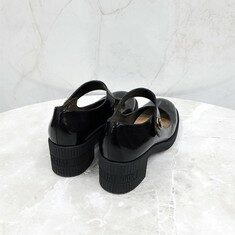 [럭스유] 38.5 / 디올 D-DOLL 펌프스 블랙 유광 메리제인 썸네일 4