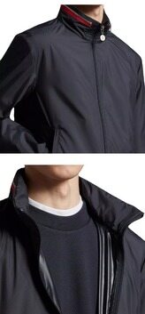 [몽클레어] 1A00161 54A81 778 FARLAK 팔락 로고패치 윈드브레이커 진네이비 남성 자켓 / TLS 썸네일 4