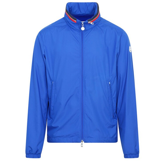 [몽클레어] 1A00161 54A81 75N FARLAK 팔락 로고패치 윈드브레이커 블루 남성 자켓 / TJ - Moncler