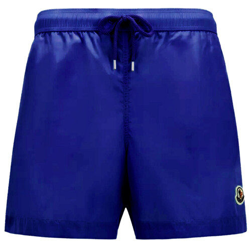 [몽클레어] 2C00004 53326 75N 로고패치 스윔 숏츠 블루 남성 팬츠 / TFS - Moncler