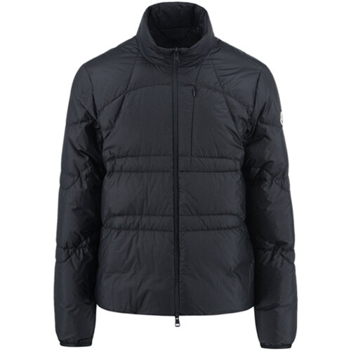 [몽클레어] 1A00083 M2813 999 BIHAM 비햄 로고패치 다운 숏 패딩 블랙 남성 패딩 / TLS - Moncler