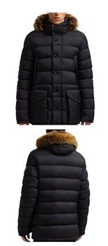 [몽클레어] CLUNYE 클루니에 퍼후드 다운 패딩 자켓 블랙 남성 패딩 1C00010 596K7 999 / TLS 썸네일 3