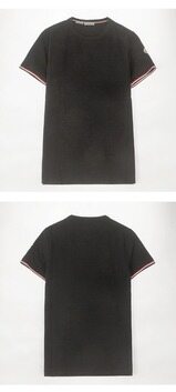 [몽클레어] 8C71600 87296 999 암로고 라운드 반팔 티셔츠 블랙 남성티셔츠 / TLS,TTA 썸네일 3
