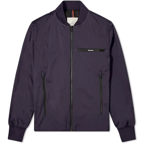 [몽클레어] 1A74400 539HW 740 LEOS 레오스 가슴로고 지퍼 자켓 블루 네이비 남성 자켓 / TSH - Moncler