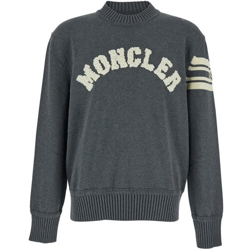 [몽클레어] 부클 로고 스웨터니트 다크그레이 남성 니트 9C00009 M1367 930 / TJ - Moncler